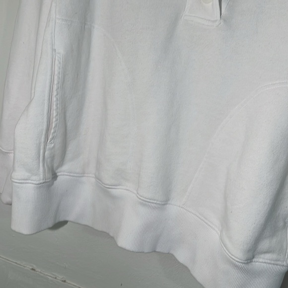 Aerie quarter button top size small white - Picture 6 of 10